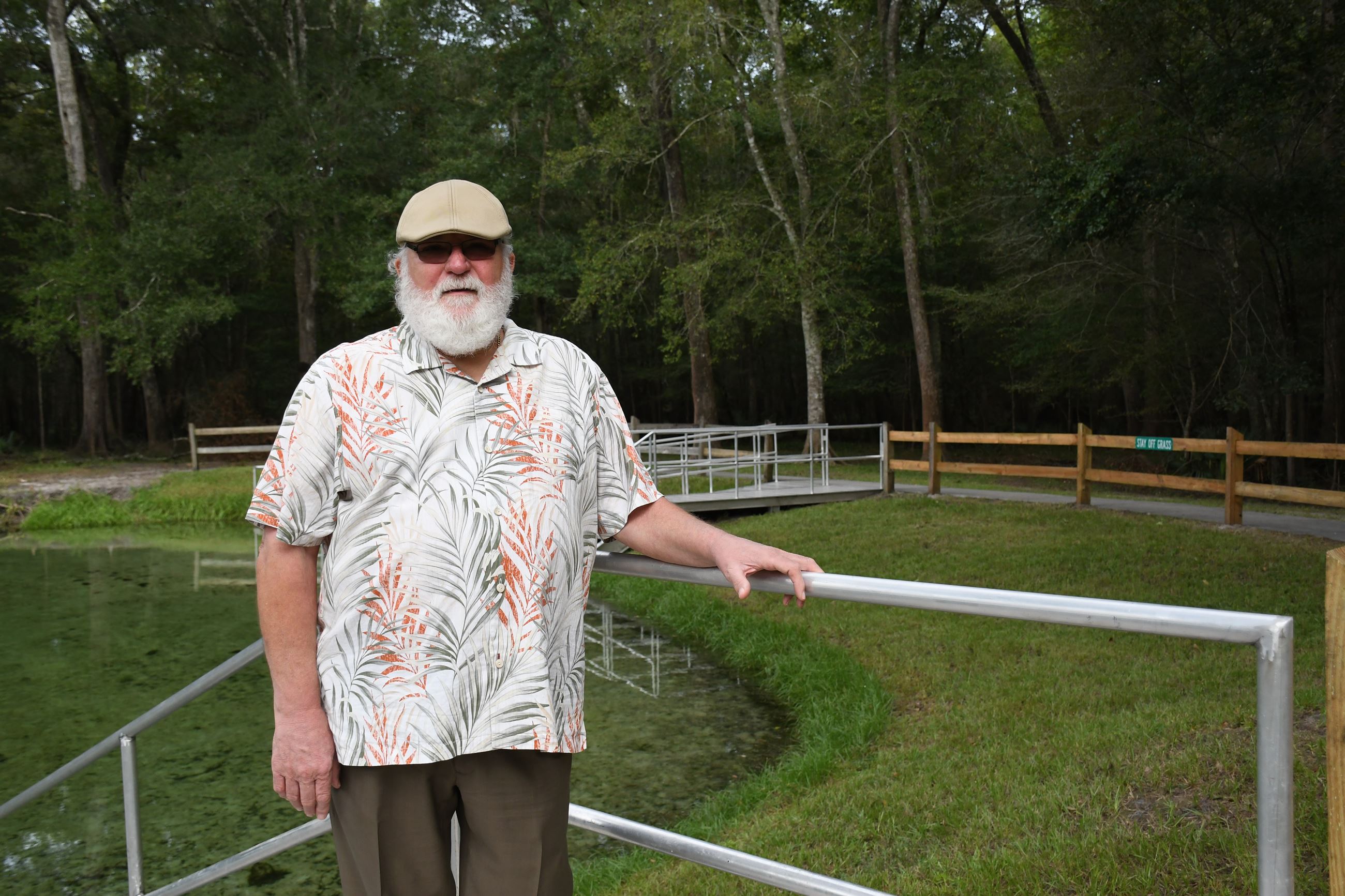 Charles Keith at Rum Island Spring